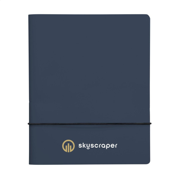 Recycled Leather Refillable Notebook A5 notesbog
